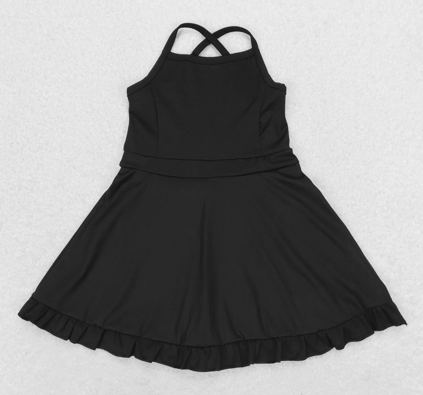 Black Toddler Active Dress